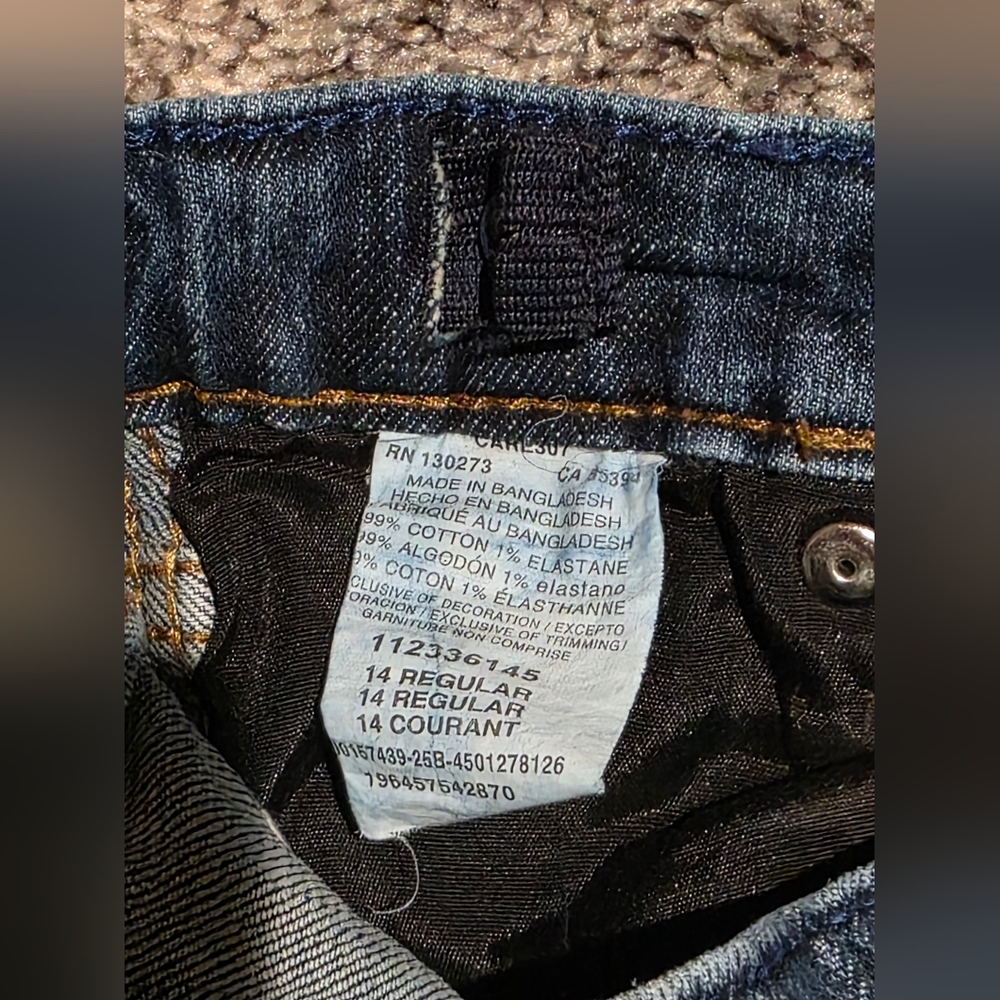 WRANGLER Retro Slim Boot BOYS Size 14 Regular - Picture 5 of 5